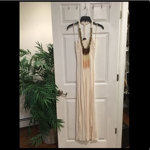 SKY dress with rope and bead detail